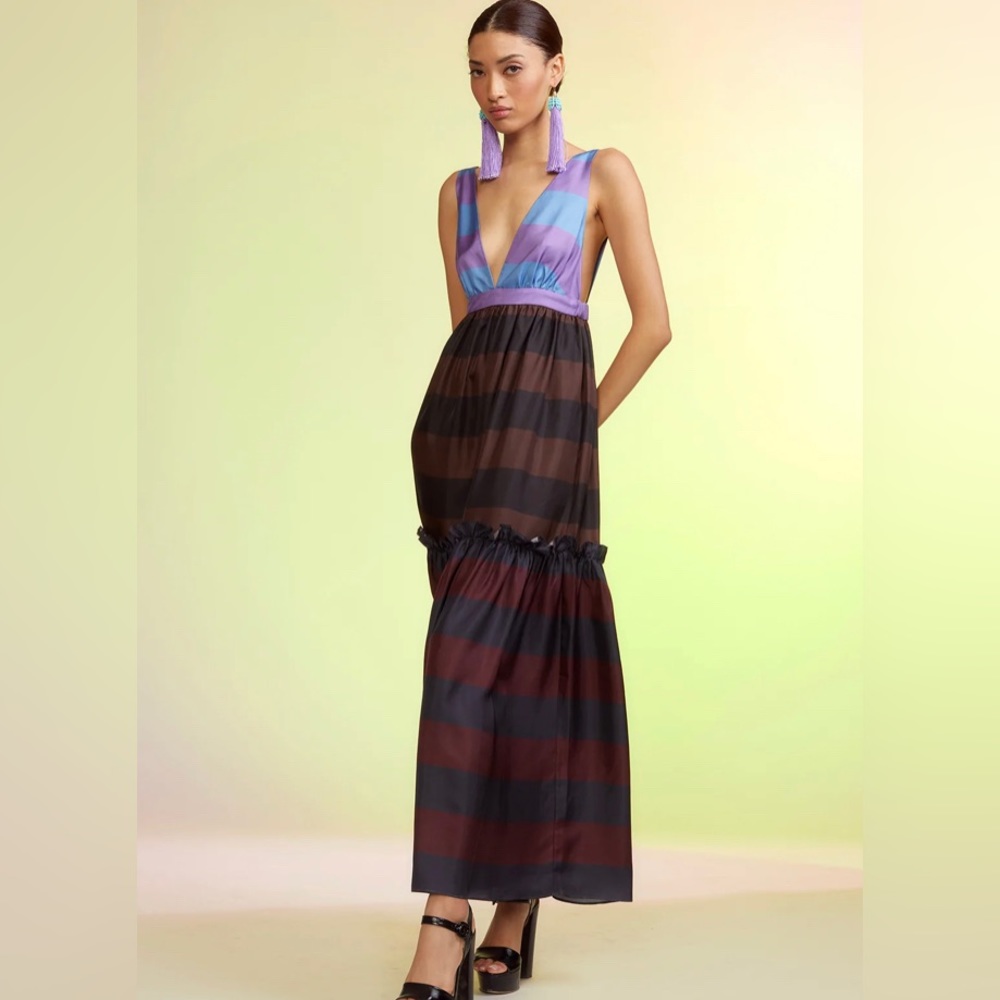 NWT Cynthia Rowley Juna dress in stripe, size 4